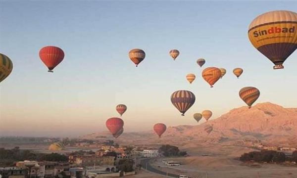 تحليق 39 رحلة بالون طائر في سماء الأقصر وعلى متنها 790 سائحا