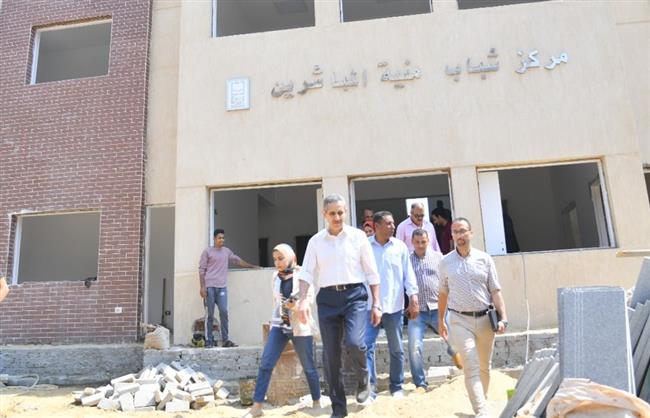 "رحمي" يتفقد مشروعات حياة كريمة بمراكز الغربية