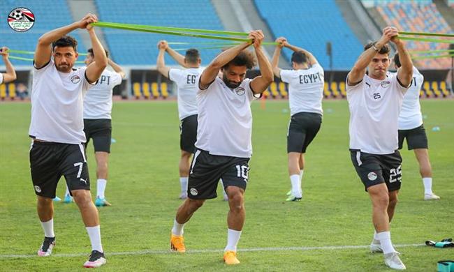 منتخب مصر يخوض تدريبه الأول استعدادا لمواجهة غينيا