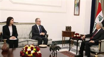   الرئيس العراقي يؤكد ضرورة تطوير العمل المشترك مع إيطاليا