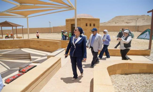 وزيرة البيئة تفتح أول ناد للعلوم بمحمية قبة الحسنة 