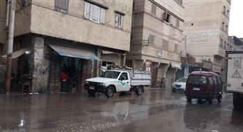   محافظة دمياط تتعرض لسقوط أمطار وموجة من الطقس السيئ