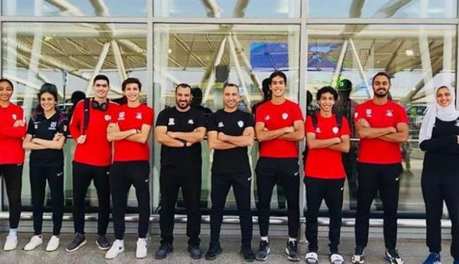 منتخب التايكوندو يصل القاهرة بعد التتويج ببرونزية الجائزة الكبرى