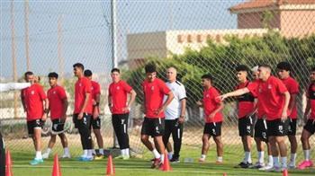 المنتخب الأولمبي «كامل العدد» في أول أيام معسكر الإعداد لأمم أفريقيا