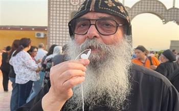   القمص بيجول الأنبا بيشوى يشارك فى الإحتفال بعيد استشهاد القديس أبسخيرون القلينى