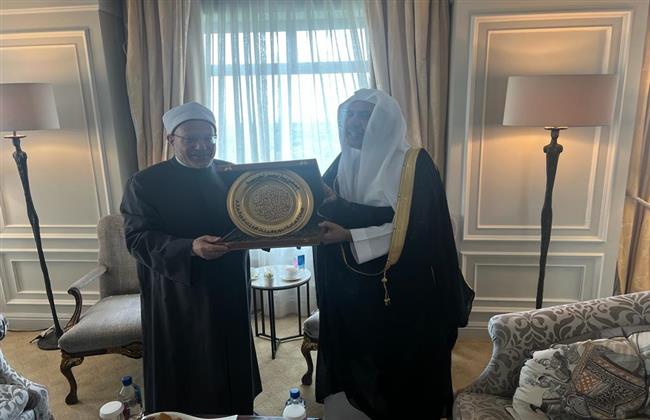 المفتي يلتقي الأمين العام لرابطة العالم الإسلامي بالأمم المتحدة