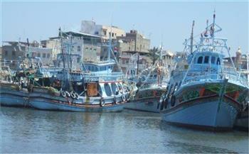   كفر الشيخ: إعدة فتح ميناء الصيد البحري ببرج البرلس بعد تحسن الأحوال الجوية