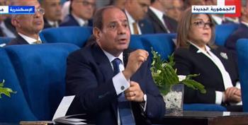 الرئيس السيسى: الشباب يطمح فى مستقبل أفضل للوطن عبر التخطيط والحوار