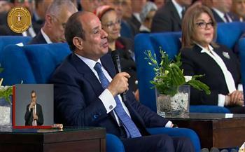 الرئيس السيسي: لدينا مرونة فى سعر الصرف ولكن عندما يتضرر شعب مصر نقول "لا"