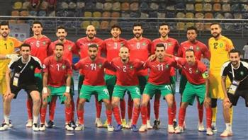   المغرب تكتسح ليبيا وتبلغ نهائي كأس العرب للصالات