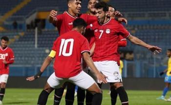 المنتخب الأولمبى يواجه غانا وديا اليوم استعدادا لأمم أفريقيا