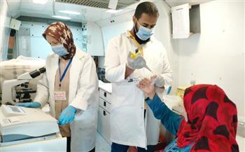 "حياة كريمة".. الكشف على 1840 حالة خلال قافلة علاجية مجانية بسمالوط