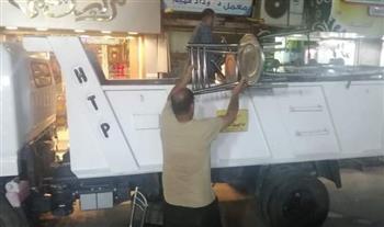 البحيرة.. رفع 725 حالة إشغال طريق مخالف بنطاق 3 مراكز 