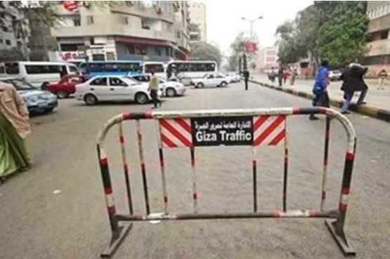 محافظة الجيزة: غلق جزئي بشارع الملك فيصل وتقاطعه لمد كابلات الكهرباء
