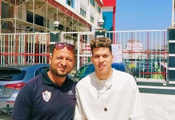 إمام عاشور في مران الزمالك