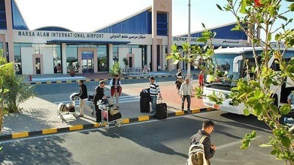 مطار مرسى علم يستقبل 30 رحلة سياحية من 7 دول اليوم 