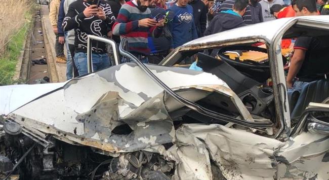 إصابة 7 أشخاص فى حادث سير ببنى سويف