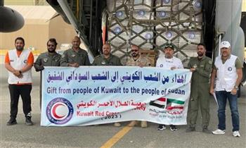   الكويت: إقلاع الطائرة الـ15 من الجسر الجوي الكويتي لإغاثة السودان