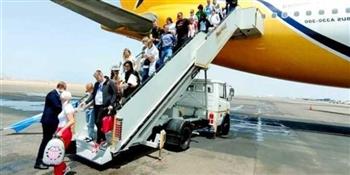   مطار مرسى علم الدولى يستقبل 8 رحلات سياحية من أوروبا ضمن 118 رحلة أسبوعية