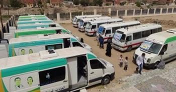 "حياة كريمة" تجوب المحافظات.. كشف طبى وعلاج بالمجان لأهالى حلايب وشلاتين