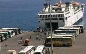   مغادرة آخر فوج حج بري عبر ميناء نويبع بجنوب سيناء
