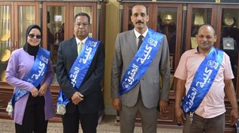 تنصيب اتحاد طلاب كلية الحقوق بقنا