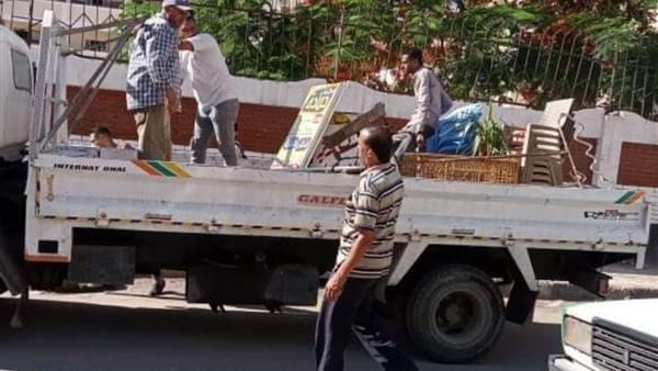 البحيرة..إزالة 1084 حالة إشغال طريق مخالف بنطاق 5 مراكز