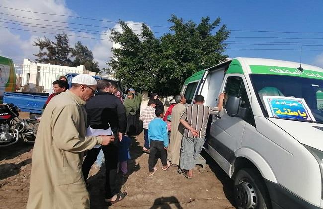 "تضامن كفر الشيخ": فحص 176 مواطنا خلال قافلتين طبيتين بعدة قرى