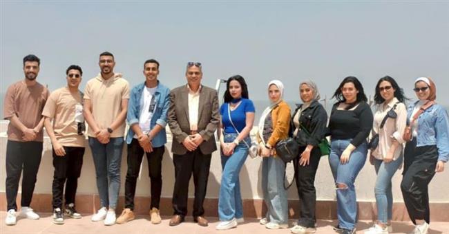 تفاصيل جولة طلاب «إعلام أكتوبر» لمدينة المنصورة الجديدة 