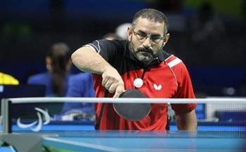 ذهبيتان وفضية لمصر في بطولة الأردن الدولية لتنس الطاولة الباراليمبي