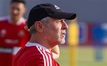 كولر يمنح راحة لسداسي المنتخب في مران الأهلي