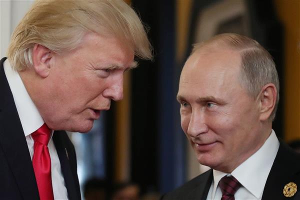 ترامب: تجمعني علاقة قوية مع بوتين وأستطيع دفع موسكو وكييف للاتفاق في يوم واحد