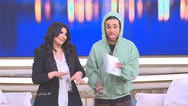 شاهد.. نويل روبنسون مع منى الشاذلى