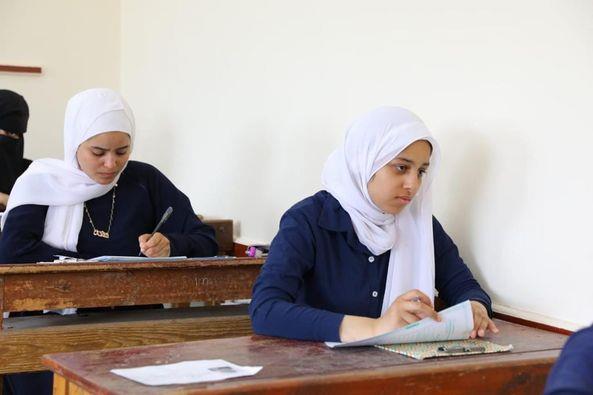 ختام امتحانات الثانوية الأزهرية لمعاهد دولة فلسطين بمادة الإستاتيكا
