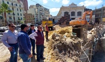   محافظ الإسكندرية يتابع آخر مستجدات أعمال مشروع تطوير حلقة السمك