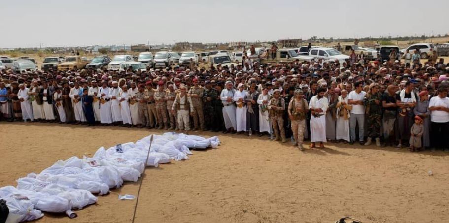 تبادل جثث قتلى الحرب بين الجيش السعودي والحوثين