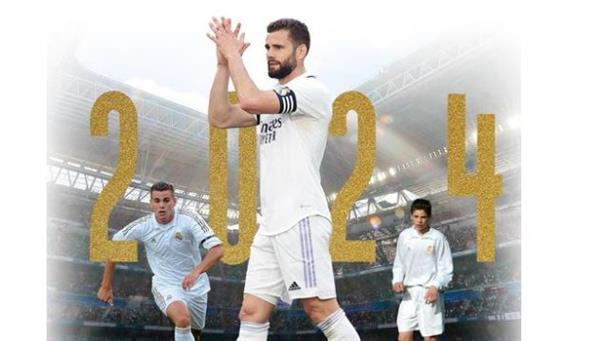 ريال مدريد يجدد تعاقد مدافعه ناتشو حتى 2024