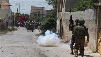   4 إصابات بالرصاص المعدني خلال قمع الاحتلال مسيرة كفر قدوم شرق قلقيلية