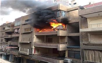   الحماية المدنية تسيطر على حرائق 5 شقق سكنية في الجيزة