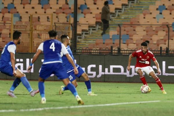 كأس مصر| الأهلي يتعادل بدون أهداف مع منتخب السويس في الشوط الأول