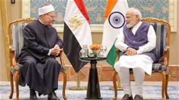   رئيس وزراء الهند: تشرفت بالمناقشات الثرية مع المفتي حول الروابط الثقافية والشعبية