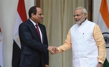   9 سنوات إنجازات.. تطور العلاقات المصرية الهندية فى عهد الرئيس السيسى