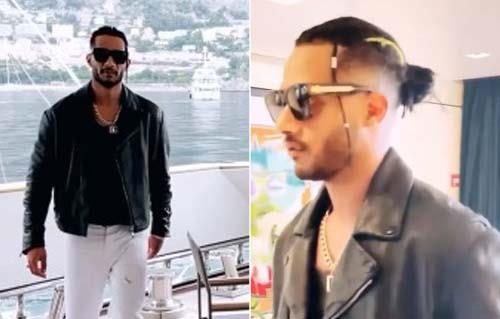 "انا ليكي ولا عمري هكون غير ليكي" محمد رمضان يروج لأغنيته الجديدة