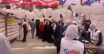 التحالف الوطني للعمل الأهلي التنموي يحتفل بيوم الكساء بالجيزة 