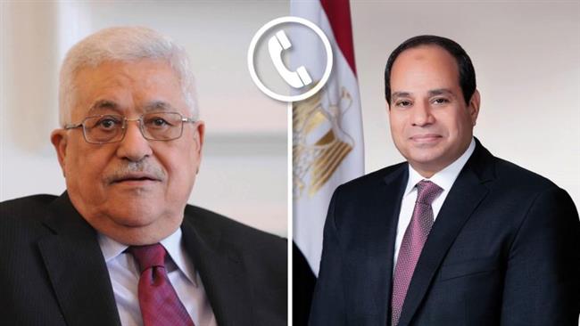 الرئيس الفلسطيني يهنئ الرئيس السيسي هاتفيا بمناسبة حلول عيد الأضحى المبارك