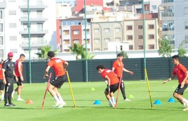 المنتخب الأوليمبي يختتم تدريباته قبل مواجهة مالي في أمم إفريقيا