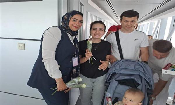 مطار الغردقة الدولى يستقبل أولى الرحلات من «طشقند - أوزبكستان»