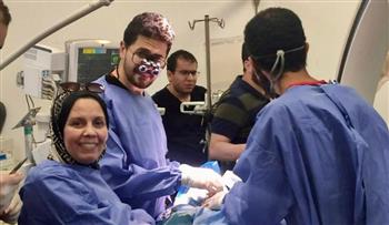   فريق طبي ينجح فى إجراء قسطرة لطفل حديث الولادة بمستشفى طنطا التعليمي