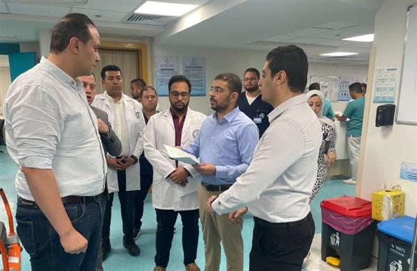 السبكي يتفقد مستشفى شرم الشيخ الدولي بجنوب سيناء