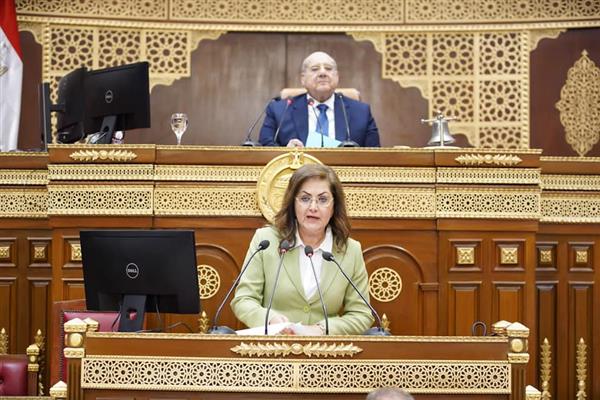 وزيرة التخطيط تناقش تقرير «مالية الشيوخ» بشأن مشروع قانون باعتماد خطة 2023/2024